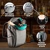 Bull in China Mixology Bartender Kit Backpack for Bar Tools | Large Capacity Travel Backpack (Bag Only) Cocktail Bottle Compartments, Multiple Barware Slots, Insulated Pockets, and More