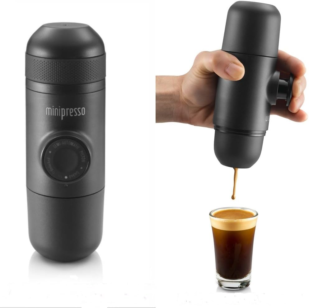 Mini Hand-pump Expresso Coffee Machine For Convenient Hiking and Travel by Wacaco Company
