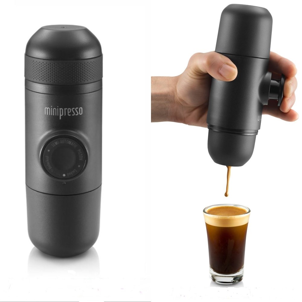 Mini Hand-pump Expresso Coffee Machine For Convenient Hiking and Travel by Wacaco Company