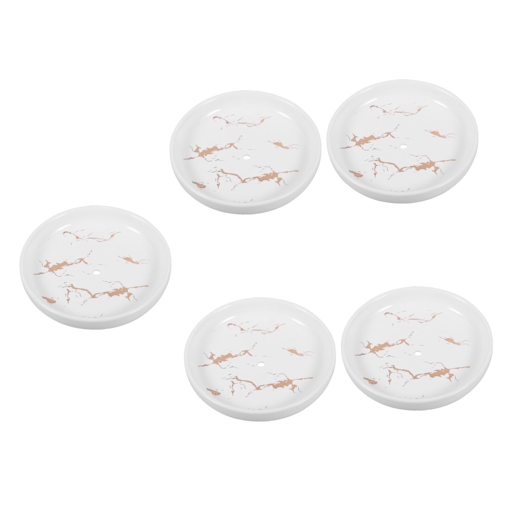 Healvian 5stücke Elegant Marmorierte Seifenschale Mit Abflussloch Praktischer Seifenhalter Für Badezimmer Und Küche Für Sauberkeit Und Langlebigkeit Aus Hochwertigem Keramikmaterial