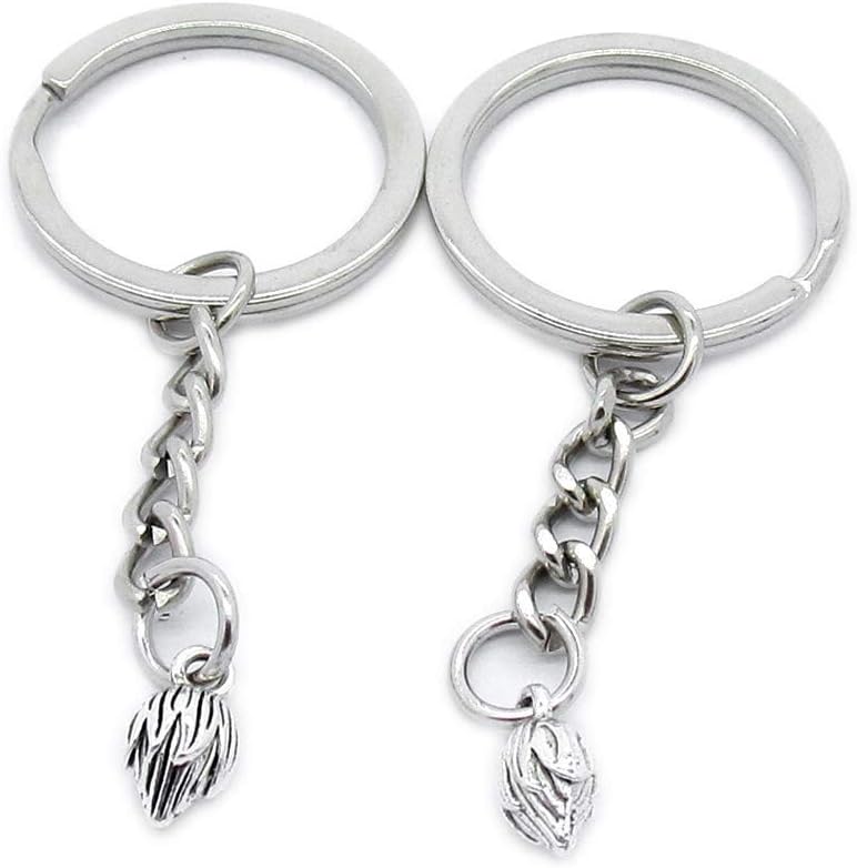 100 Pieces Keyring Keychain Wholesale Suppliers Jewelry Clasps TY6C6T Buddha Buddhism Lotus