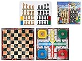 ajedrez oca parchis Incluye 1 unidad Parchis Ajedrez Juego 40x40cm