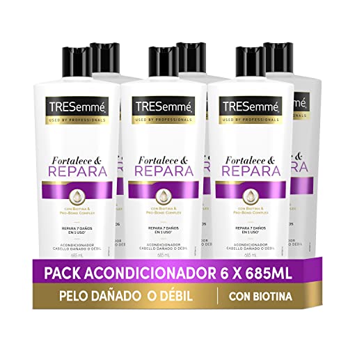 TRESemmé Acondicionador Repara Fortalece, 685 ml x 6