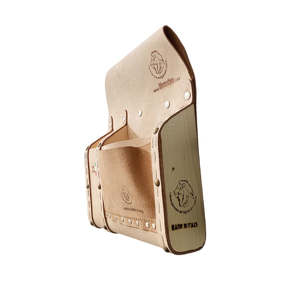 BORSA DA CARPENTIERE IN CUOIO PORTATTREZZI MADE IN ITALY ARTIGINALE