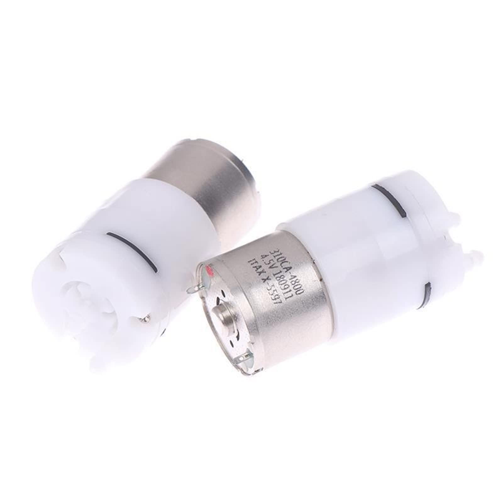 Mini Power DC 370 - Bomba de agua autocebante de 3.7 V, 5 V, 6 V, bomba de diafragma eléctrica para acuarios, fregaderos y más (5 V)