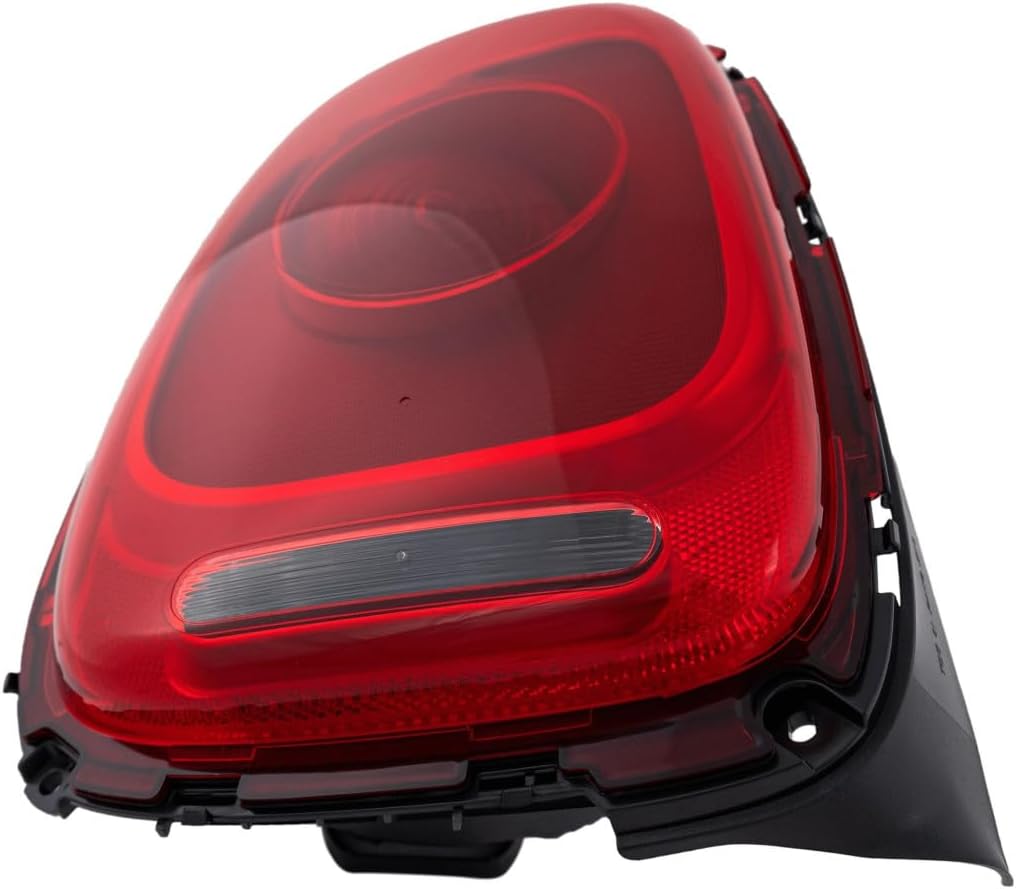 KarParts360 For Mini Cooper 2014 15 16 17 2018 Tail Light Assembly Driver Side | CAPA | Red Lens | Convertible 16-18/Hatchback | Replacement For MC2800105 | 63217297509
