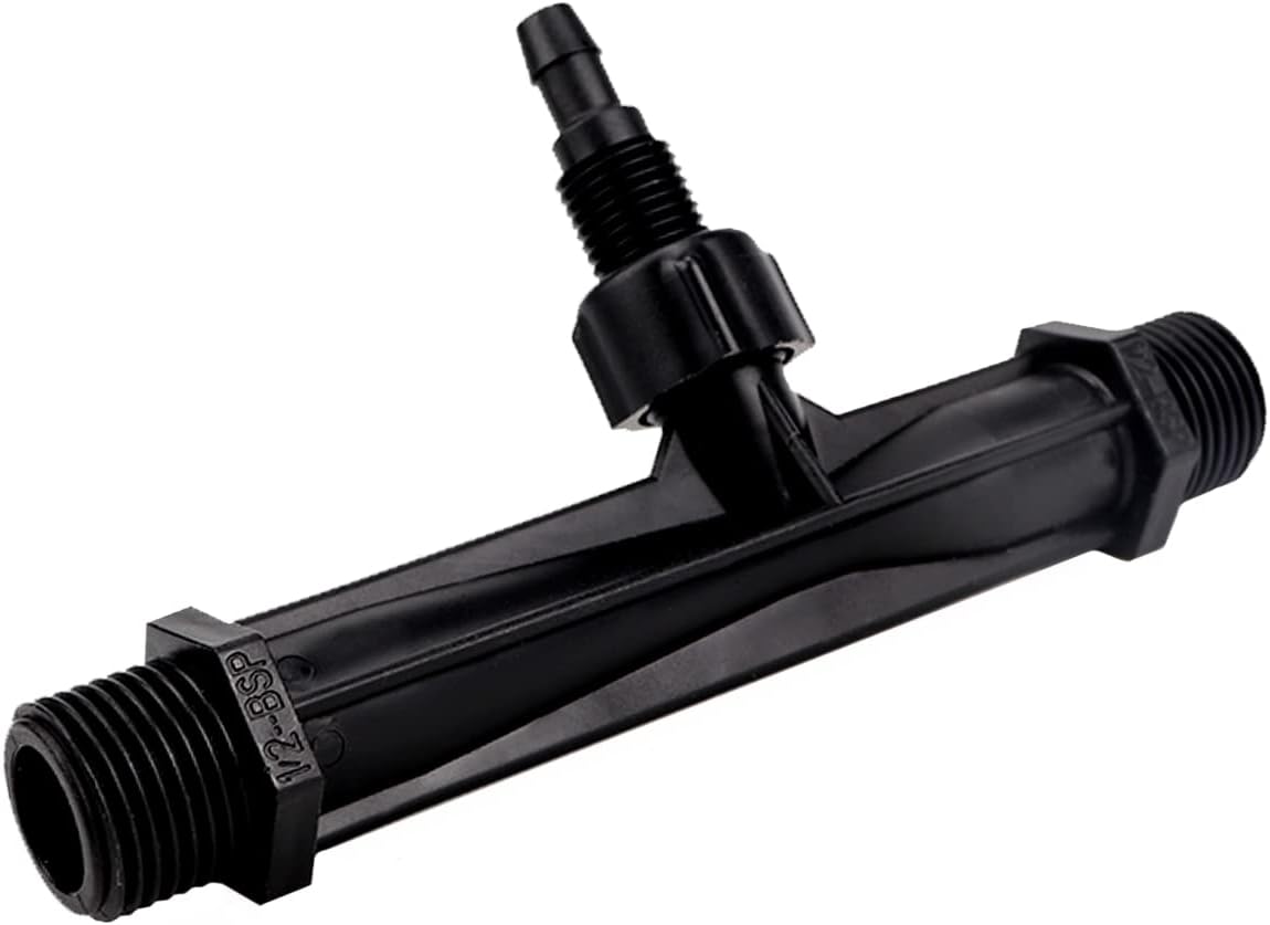 Inyector Venturi para Fertilizante de Riego 1/2 pulgada