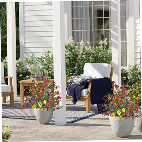 Plantes artificielles d'extérieur 24 pouces pour sol difficile