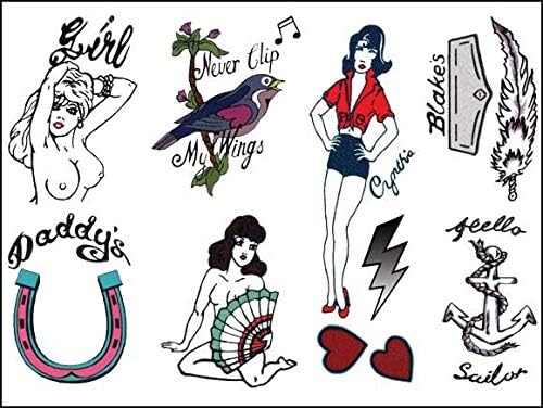 Amy Winehouse Temporary Tattoos - Image 4
