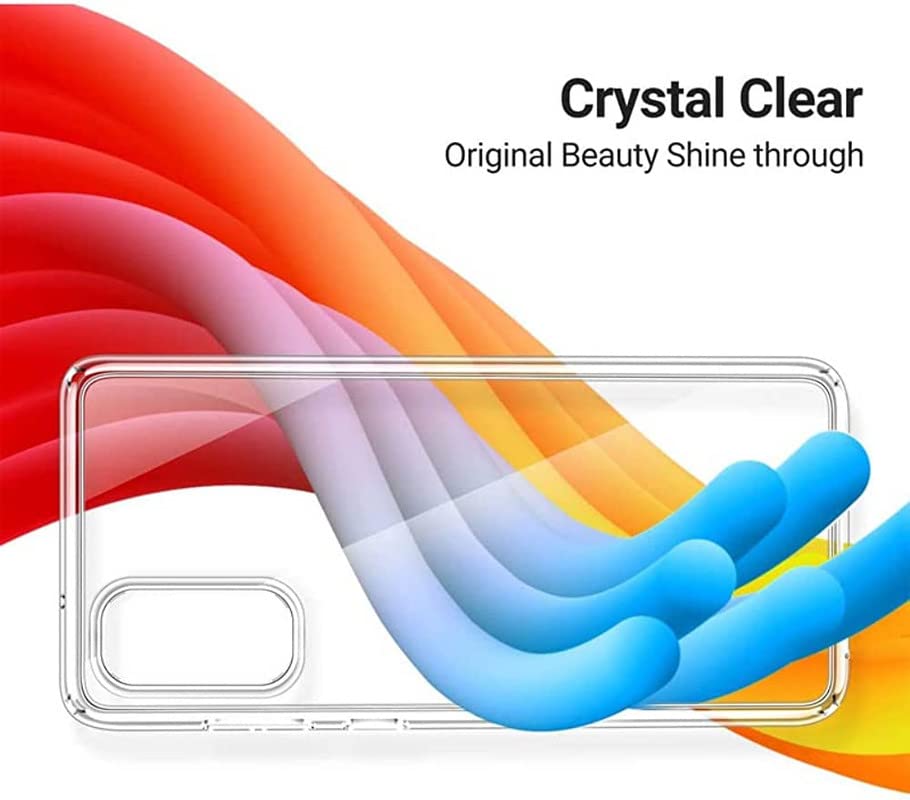 Image of Ultra Clear Slim Anti-Slip Grip Soft Flexible Back Cover for Samsung Galaxy F14 5G / SM-E146B /DS (Shockproof,Transparent)