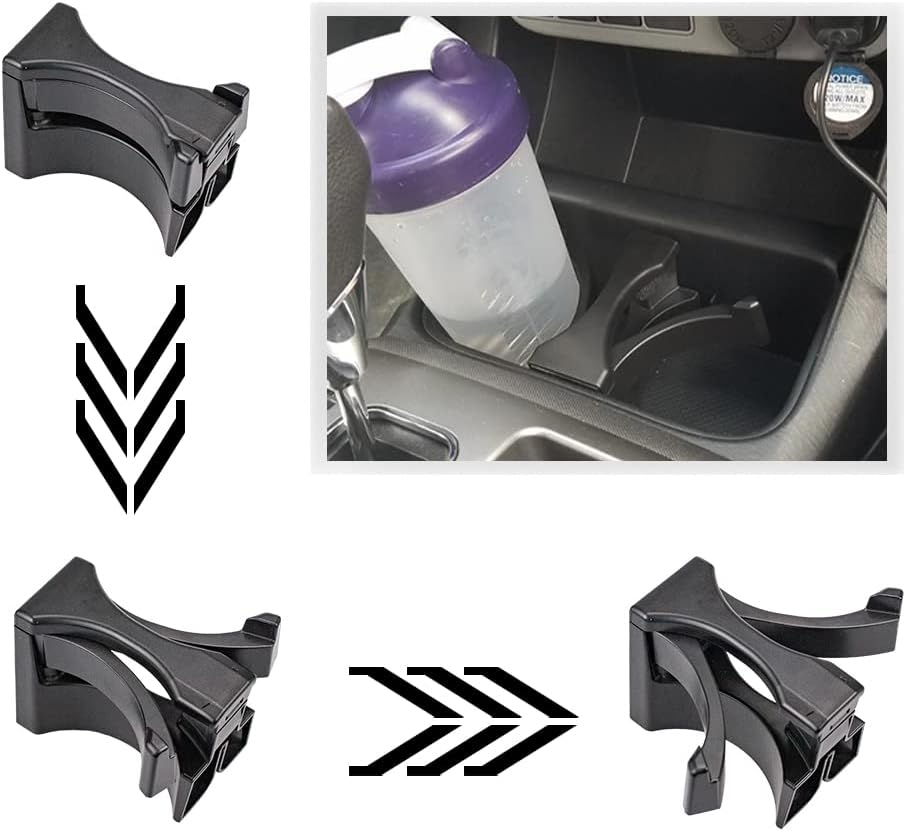 RLB-HILON Cup Holder Insert Compatible with Toyota Tacoma 2005-2014 image 2