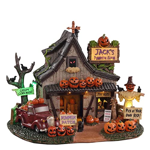 Lemax Jacks Pumpkin Farm Battery Operated (4.5V) #04716