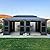 PURPLE LEAF 12' X 20' Sunroom with Light Permanent Hardtop Gazebo Solarium Galvanized Steel Double Roof Aluminum Outdoor Screen House for Patio Deck Backyard Grey