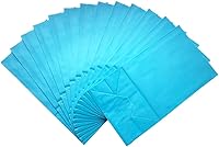 Vista 4 de Artseen Bolsas de papel de recuerdo de fiesta para celebración de fiestas, bolsas de papel tratadas de 5.10 x 3.10 x 9.4 pulgadas (24 unidades)