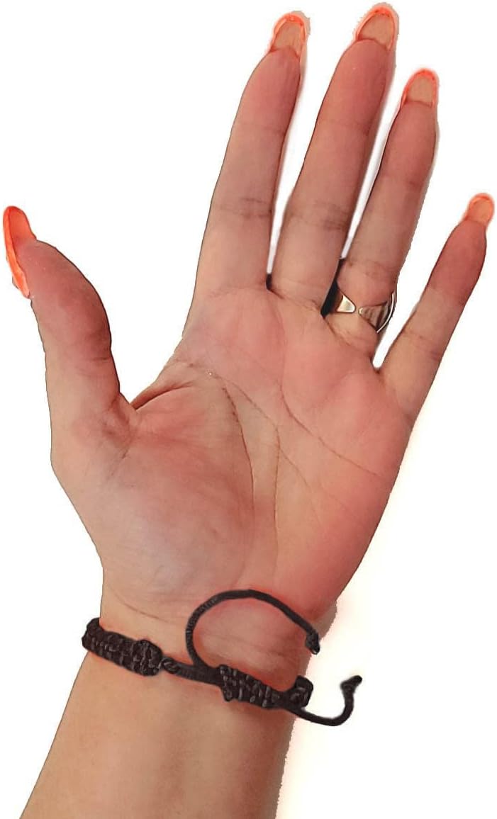 DEER EYE BLACK STRING BRACELET EVIL EYE & BAD ENERGY PROTECTION, PULSERA DEL OJO DE VENADO Y CINTA NEGRA PROTECCION CONTRA EL MAL DE OJO Y MALAS ENERGIAS