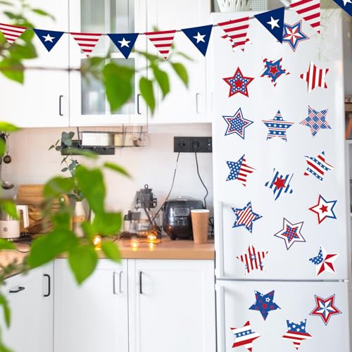 20 imanes decorativos de estrella para refrigerador miniatura 4