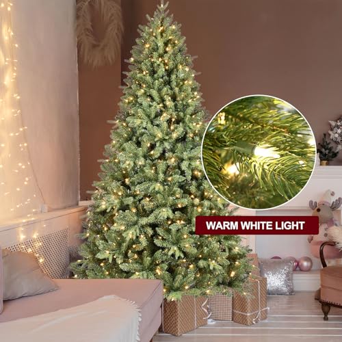 Treepool 8Ft Pre-Lit Artificial Christmas Tree With 2748 Pe&Pvc Mixed Branch Tips thumb #6