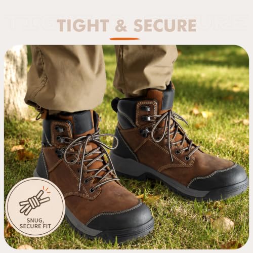 Image of Stepace 2 Pairs Round Heavy Duty Boot Laces for Hiking and Work Boots