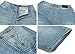 Men's Shorts Jeans Relaxed Fit Denim Shorts Baggy Simple Plain Blue Light Wash Plus Size 30W-46W 13L (44)
