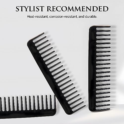 Pack de 3 Peines de Dientes Anchos para Cabello miniatura 2