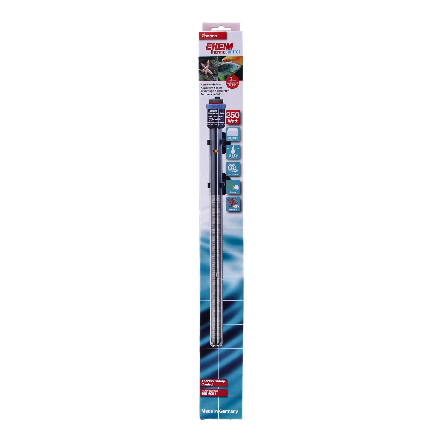 Eheim Aquarium Thermostat Heater, 250 W