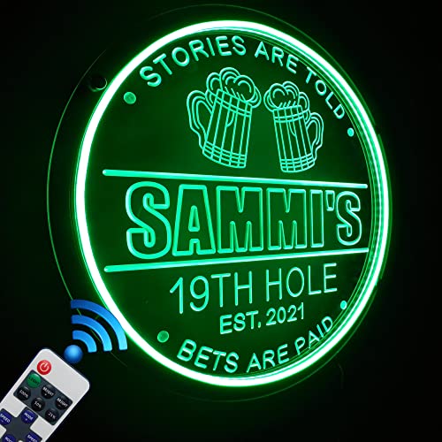 Personalized Neon Bar Signs, Custom LED Neon Beer Signs, Beer Che...