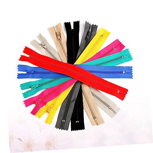 Sewroro 50 Peças De Zíper De Náilon Puxa Arco-Íris Fita Com Zíper Ferramenta De Costura Sob Medida F
