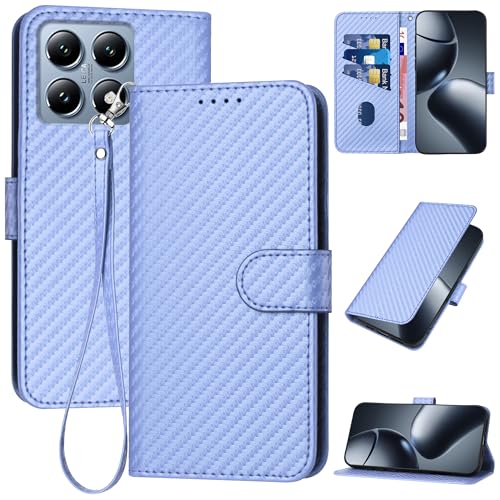 Gedurya Xiaomi 14T ケース 手帳型 シャオミ14T スマホケース 炭素繊維ブレイドスタイル 肌触り良い シャオミ 14T ケース Xiaomi 14T 携帯カバー マグネット開閉式 スタンド機能 軽量 薄型 Xiaomi 14T 手帳型