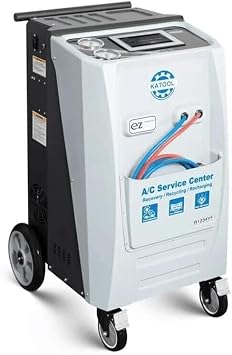 KATOOL Fully Automatic Refrigerant Recovery Machine AC Recovery Machine Automotive Recovery and Recharge of R134YF AC Machine