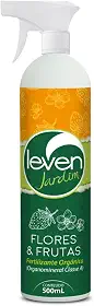 Fertilizante Orgânico Pronto Uso para Flores & Frutas Leven Jardim - 500 mL