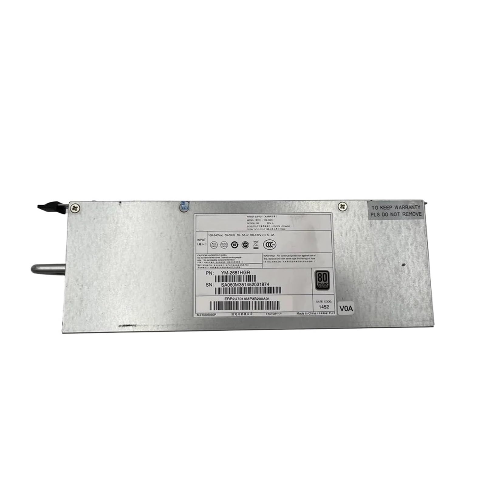 BRODEFUP Power Supply 3Y YM-2681H 680W
