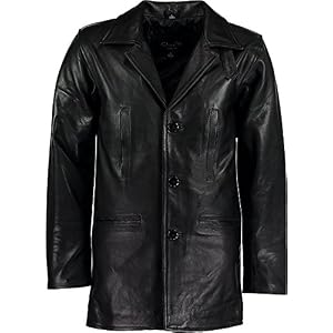 Charlie LONDON Heren Max Payne Leren Jas Jas – Leren Jassen Heren