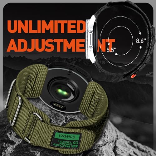 Correa de nylon deportiva para reloj compatible con AMAZTIM y KOSPET miniatura 6