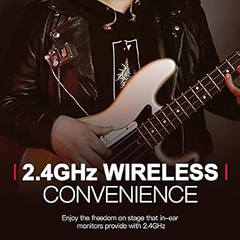 Xvive U4 Wireless in-Ear Monitor System with CU4 Case