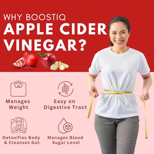 Image of Apple Cider Vinegar Effervescent Tablet - For Weight Loss With Pomegranate Extract, Vitamin B6 & B12 For Refreshing Detox & Metabolism Boost, No added Sugar (15 count (Pack of 8), Apple)