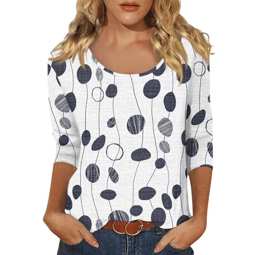 Rabe Bluse Damen 3/4 Arm Kostüme für Erwachsene Geschenke Den Valentinstag Ausgefallene Blusen Tshirt T Shirt Oversize Elfenbein M