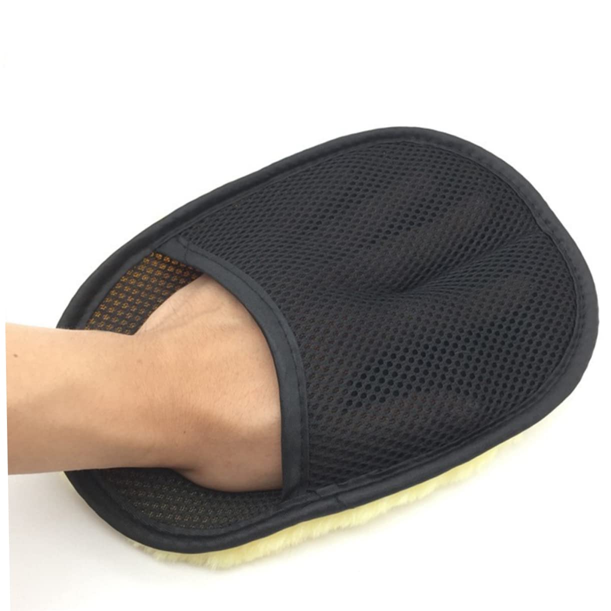 SOLUSTRE 12stücke Waschhandschuhe Dickem Wollfleece Für Autopflege Hochabsorbierende Auto-waschhandschuhe Für Streifenfreie Von Fahrzeugen Und Oberflächen