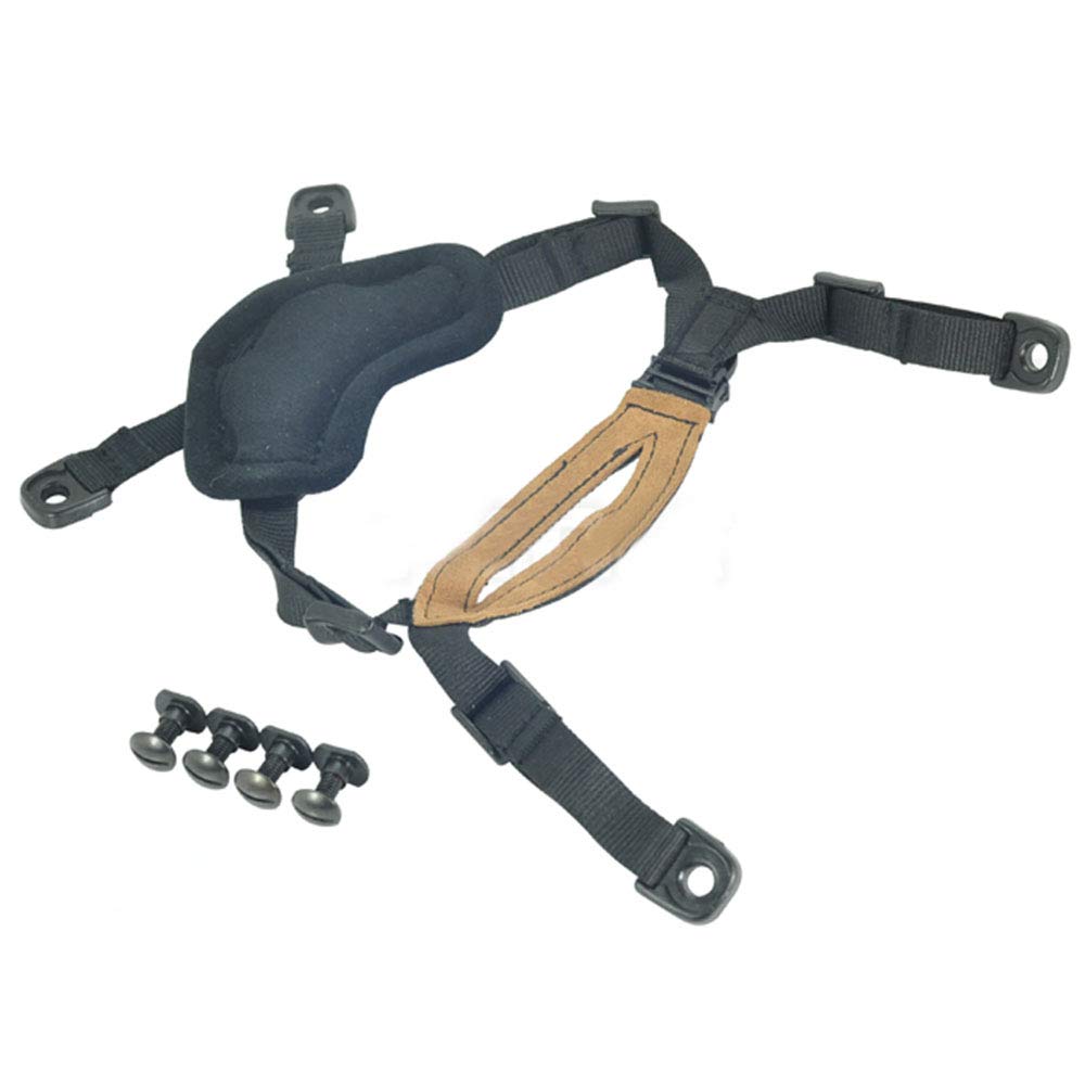 Casque Lanière de Suspension, X-Nape TB956 Accessoire de Casque avec Sangle Réglable pour Casque ACH/Mich/Fast