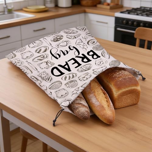 Bolsas de cera de abeja para pan y pastelería envoltura reutilizable 7