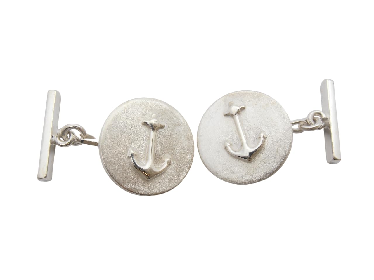 Boutons de manchette ancre en argent sterling 925 le cadeau idéal de cérémonie
