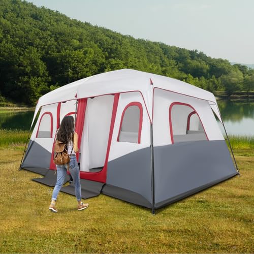 Carpa de Camping para 12 Personas con Bolsas de Transporte miniatura 4
