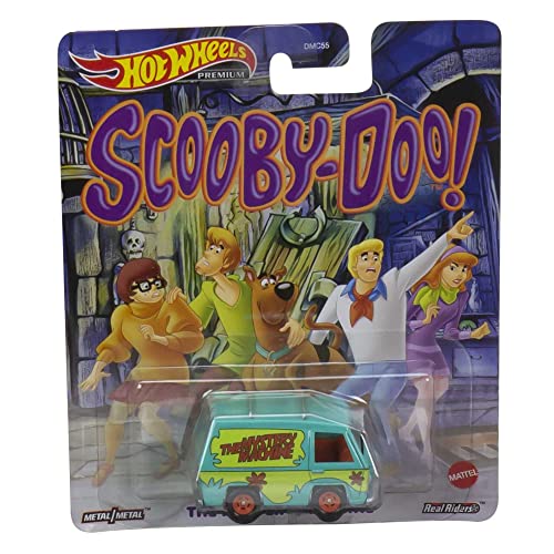 Model DieCast Van MISTERY MACHINE by Scooby Doo, Scale 1:64cm, Hot Wheels HCP18, Multicolor, Multi-coloured - Image 4