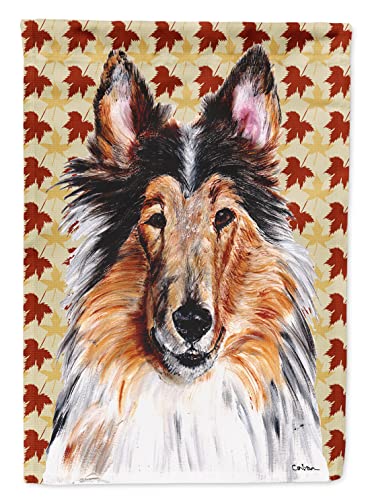 Drapeau de maison collie anti-décoloration toile robuste automne - 2