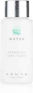 Zents Moisturizing Water Conditioner (Travel Size), Color Safe and Sulfate-Free with Organic Shea Butter & Jojoba Oil for All Hair Types, (1 FL Oz) TSA Approved