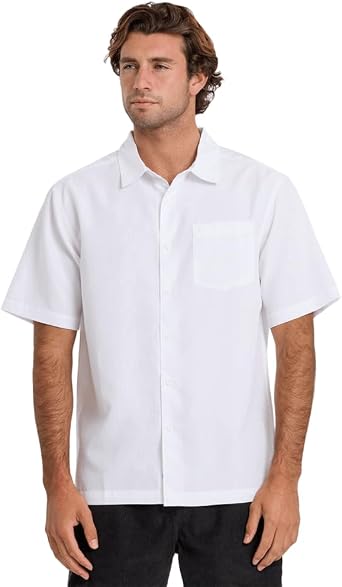 Quiksilver Waterman Centinela Button Down Shirt - White