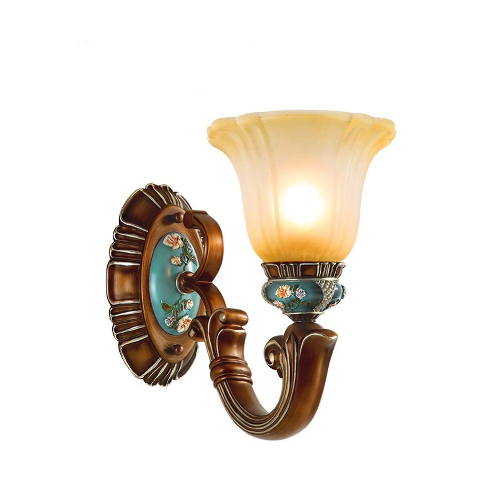 Lumière murale Luxury européen en fer forgé noble pour escalier