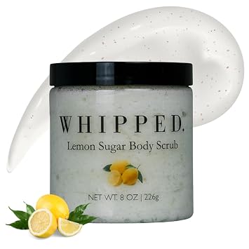 WHIPPED Lemon Sugar Body Scrub 8 oz