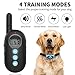 ZDATT Dog Training Collar Shock Collar for Dogs Waterproof Dog Shock Collar with Remote with 4 Training Modes Bark Collar Up to 1600Ft Range Dog Training Collar for Small, Medium, Large Dogs