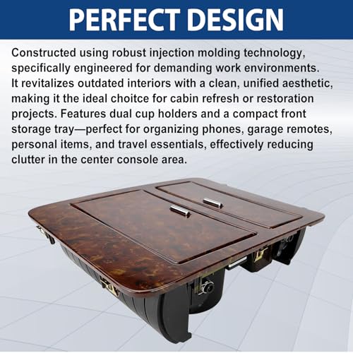 Portavasos consola compatible con Chevy GMC 2007-2014 miniatura 6