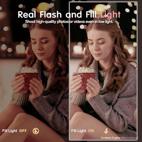 Image of Fansbe Smart Digital Camera, 4K Vlogging Camera with 64MP, Point and Shoot Digital Cameras with 18X Zoom, Anti-Shake, Mode Dial, 32GB SD Card, Card Reader, Charger, Compact Small Cameras, White
